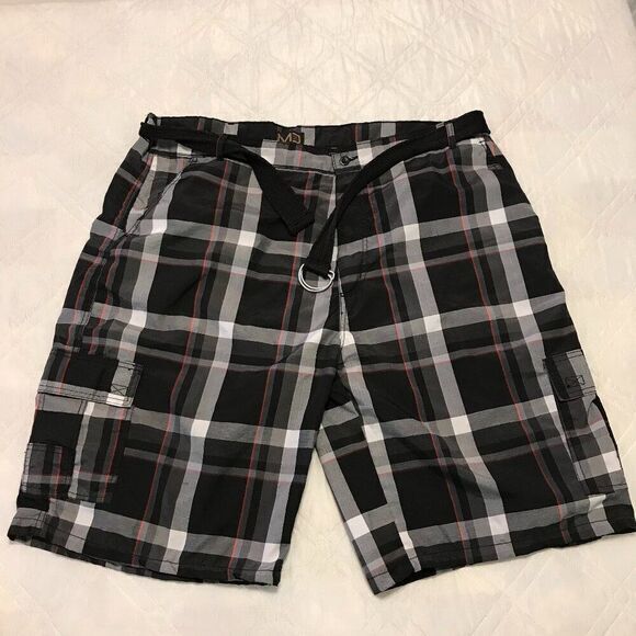 Marx & Dutch plaid cargo shorts‎ size 50 - Picture 1 of 3